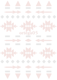 オルテガ ピンク＆グレー