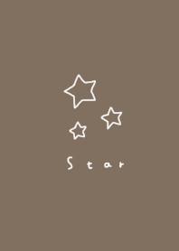 Dark Greige and stars.