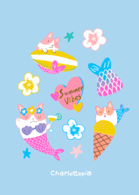 Corgi-mermaid :Summer Vibes 2022-Ocean