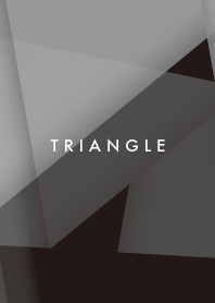 triangle deep black