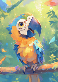 Cute parrot-5