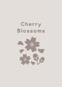 Cherry Blossoms20<Beige>