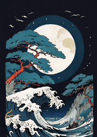 浮世繪 海上明月 3W 17