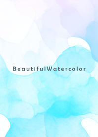 Beautiful Watercolor-AQUA COLORFUL 9