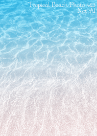Tropical Beach Photo 423 Not AI