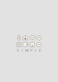 SIMPLE(beige gray)V.511b