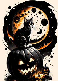 halloween cat 773D58