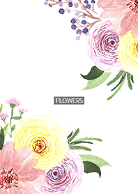 water color flowers_640
