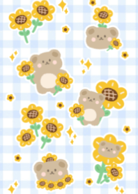 Baby bear sunflower v.2