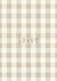 Gingham check Brown 5 from Japan