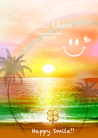 運気UP!! スマイルと幸運のクローバー4