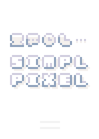 SIMPL PIXEL :gray white