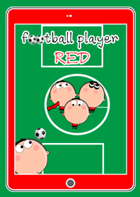 Football Fan Cute (Theme RED)