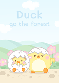 Duck go to the forest!