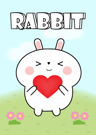 My Cute White Rabbit Theme