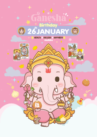 Ganesha x January 26 Birthday