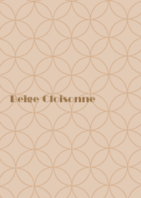 Beige Cloisonne