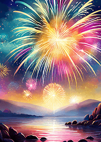 Beautiful Fireworks Theme#614