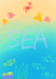 海と砂浜