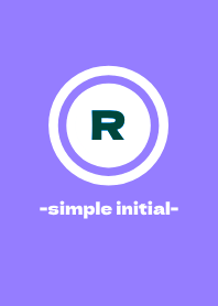 simple initial-R- THEME 21