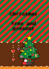 クリスマス(ツリーとプレゼント)