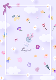 purple bouquet 12_2