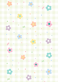 Simple colorful flowers 8 (Pp)