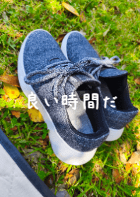 草地漫步，悠閒時光