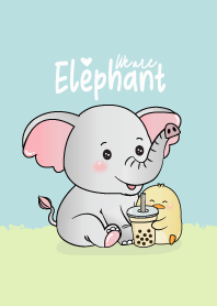 Elephant and Duck Bubble tea.