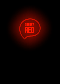 Cherry Red Neon Theme