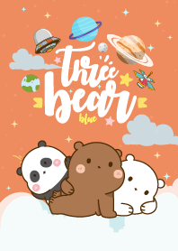 หมีชาวแก๊งค์ กาแล็กซี่ สีชานม