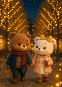 Winter Lights Evening Stroll