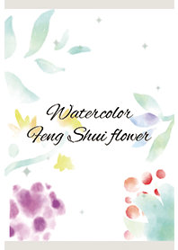 khaki / Feng Shui color water flower