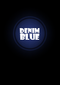 Simple denim blue in black