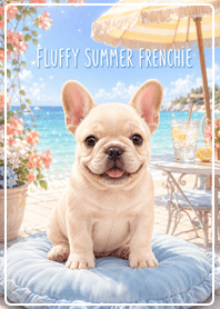 Fluffy Summer Frenchie