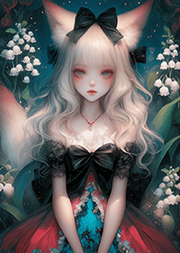 ⭐️魅惑鈴蘭花九尾狐娘❤️