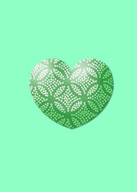 Japanese pattern blue green