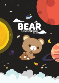 Brown Bear Space Black