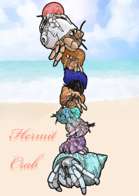 Theme of hermit crab
