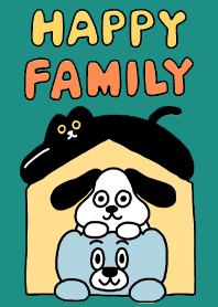 Dumpling Cat Happy Family