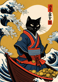 Lautan Kucing Ukiyo-e 88