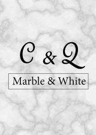 C&Q-Marble&White-Initial