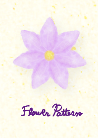flower pattern15- watercolor-joc