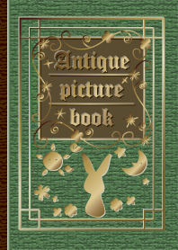 Antique picture book*rabbit