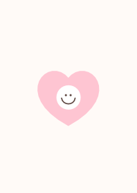 SIMPLE HEART(pink ivory) V.13