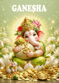 Ganesha grants wealth prosperity! 1JP