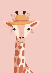 The Coolest Cowboy Giraffe