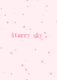 starry sky_pink