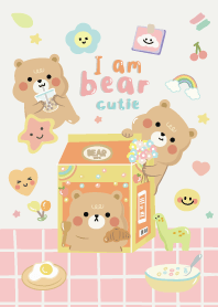 I am Bear Cutie Pink Lover