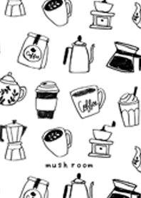 コーヒー（ホワイト） mush
